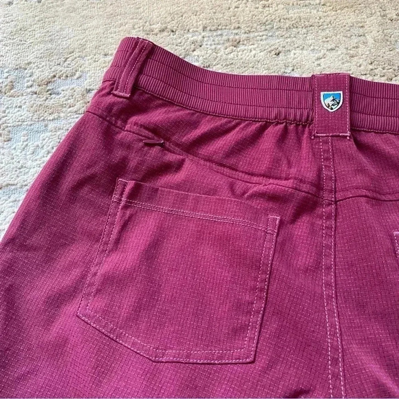 Kuhl Strattus Shorts Claret Athletic Hiking Active Outdoors: 10 - Picture 11 of 12